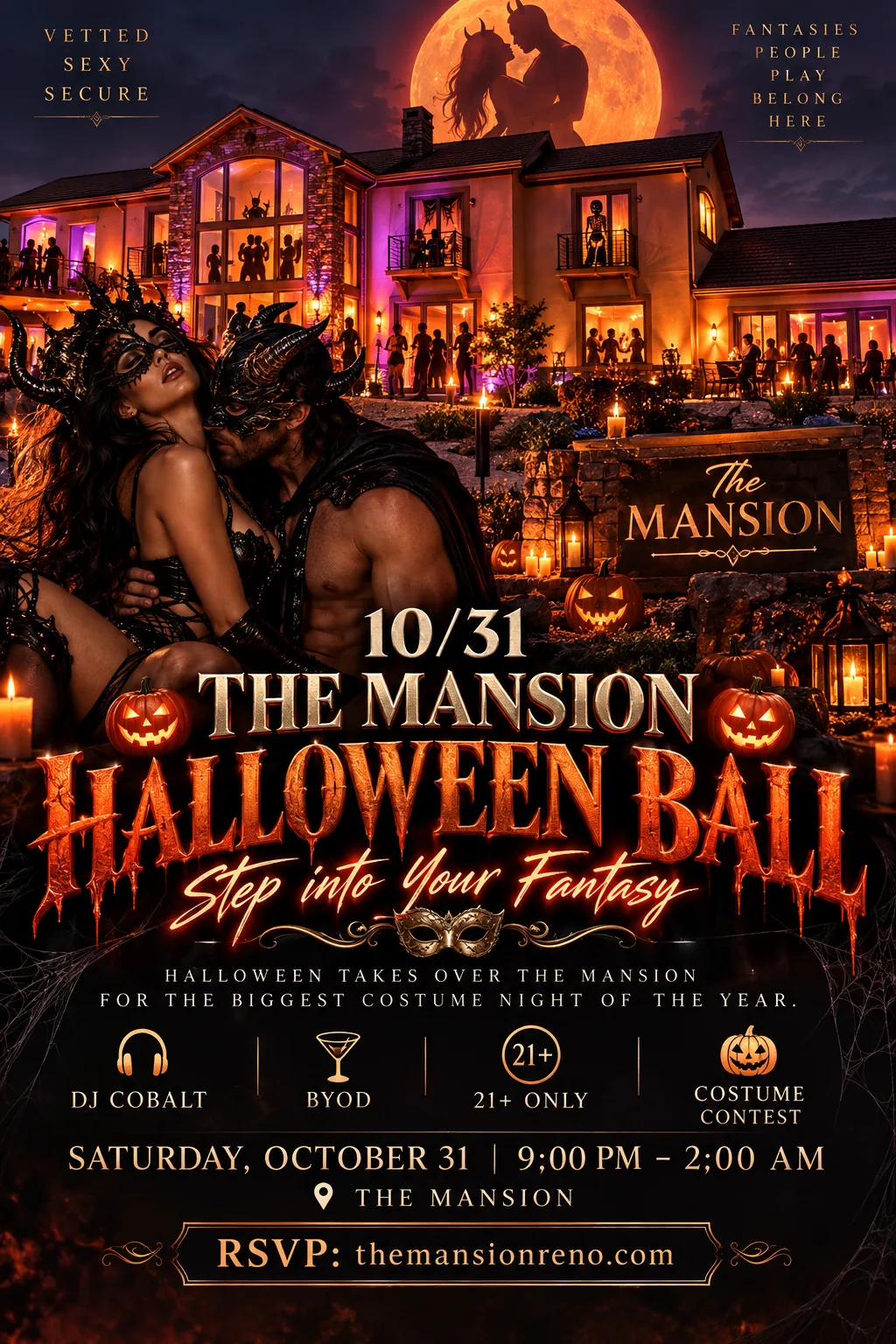 Mansion Halloween Ball