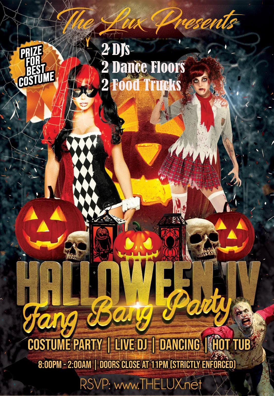 Lux South Halloween Party, Night 1
