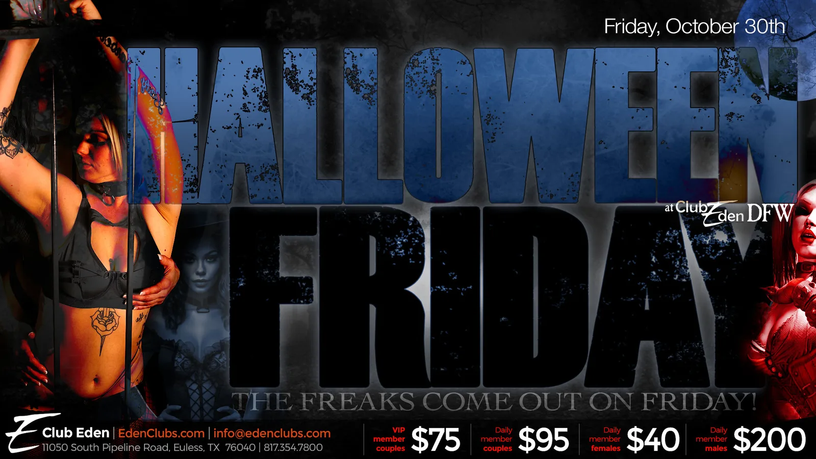 DFW Halloween at Club Eden