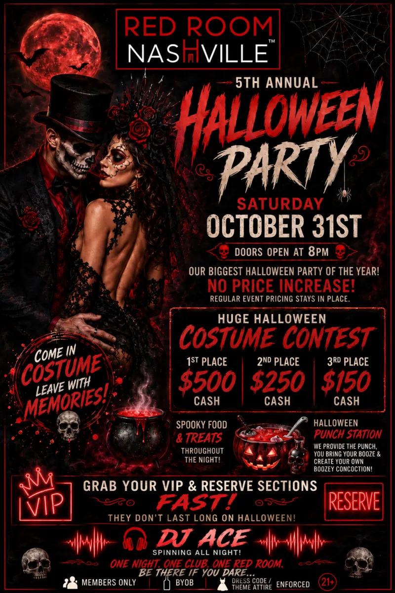Halloween at Red Room Nashville