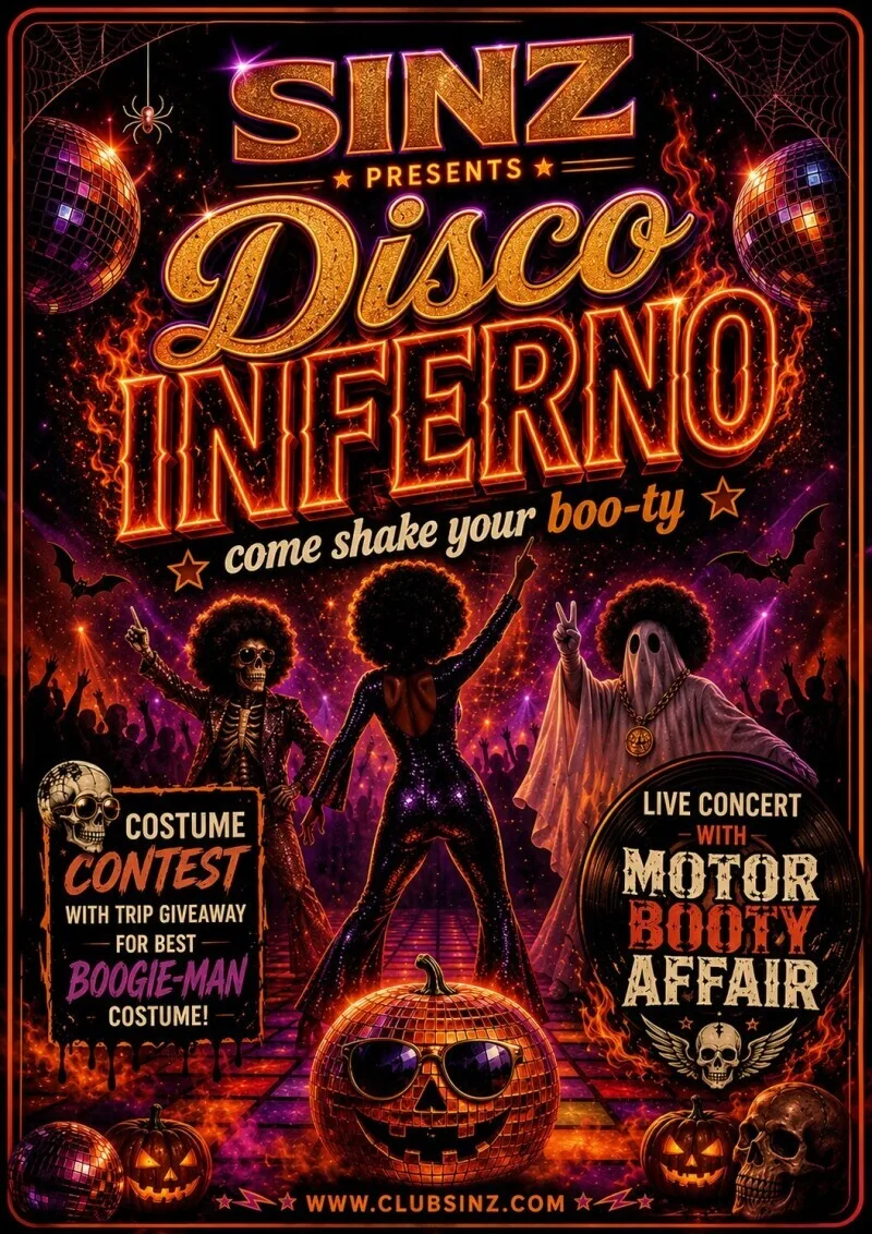 SINZ 22nd Annual Halloween: Disco Inferno