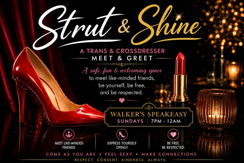 Strut and Shine: Transgender and Crossdresser Night