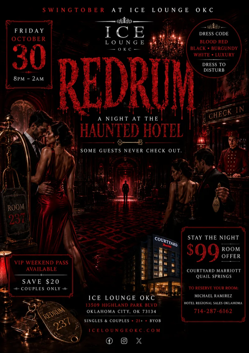 REDRUM: A Night at the Haunted Hotel at Ice Lounge OKC