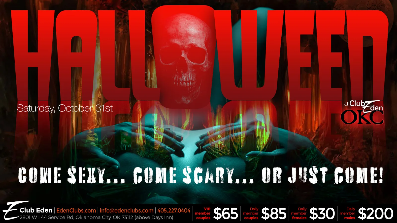 Halloween at Club Eden OKC