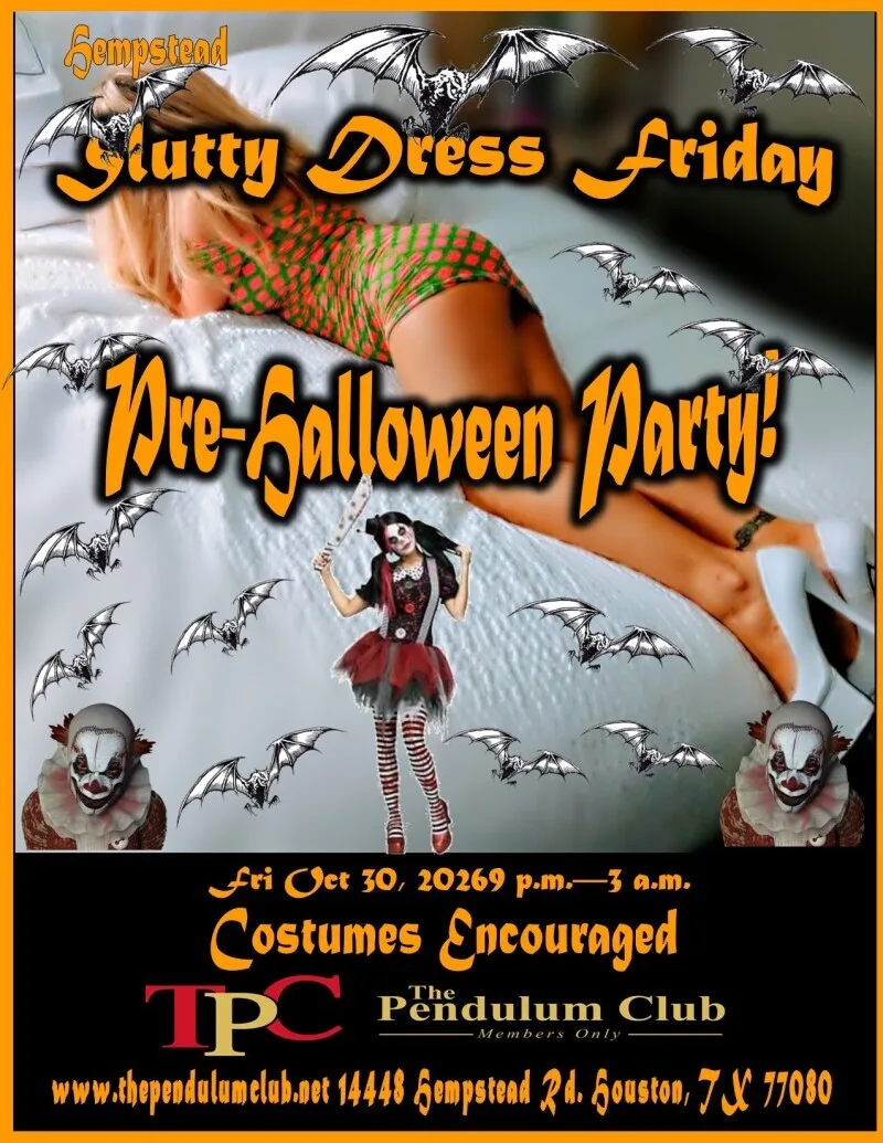 Pre-Halloween Party at The Pendulum Club