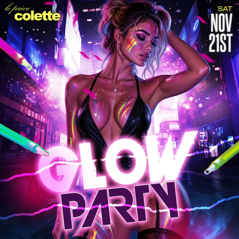 Glow Party at colette Dallas