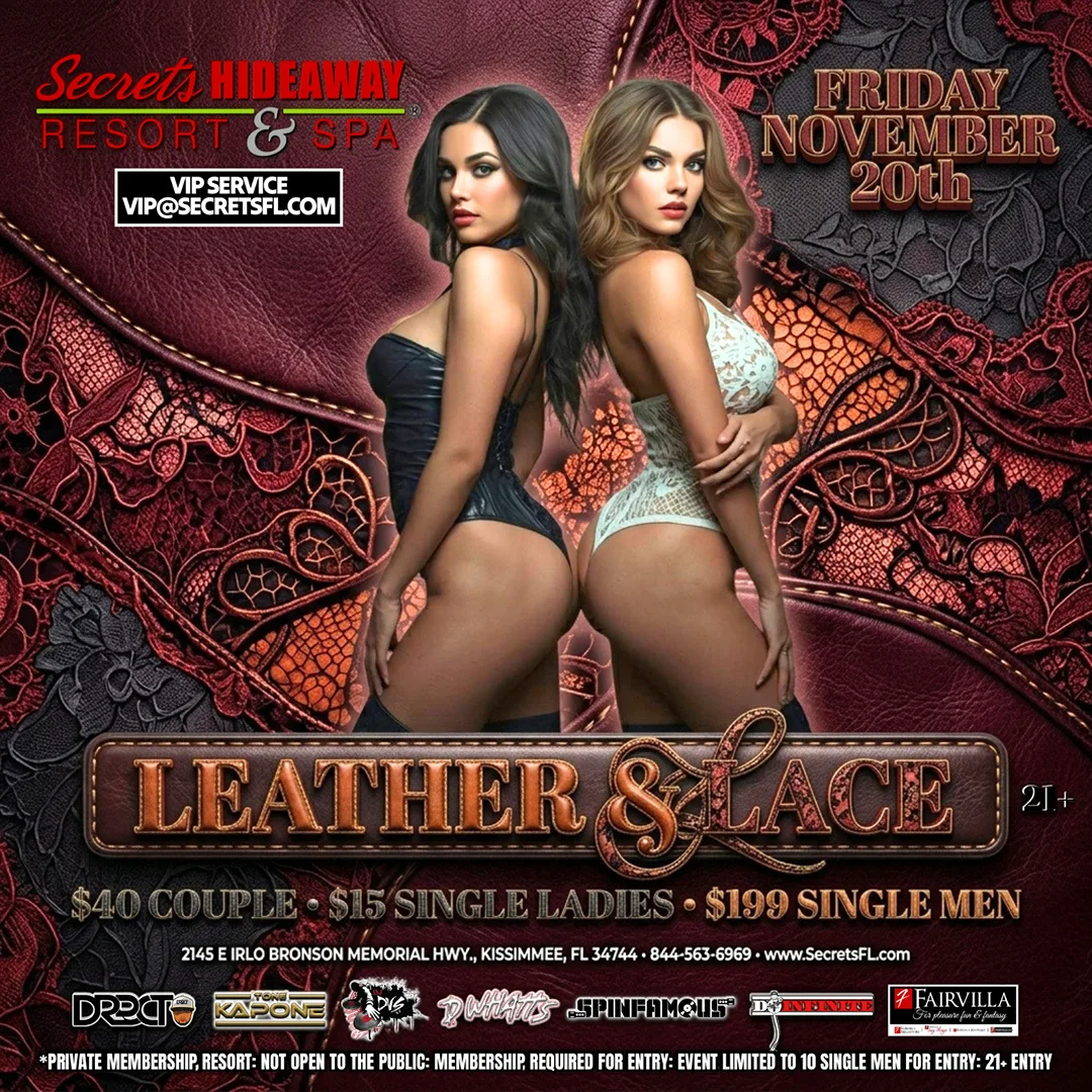 Leather & Lace at Secrets Hideaway