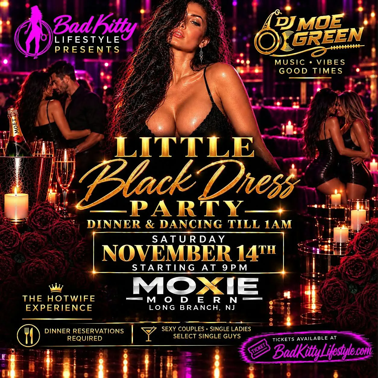 Bad Kitty Lifestyle Little Black Dress Party