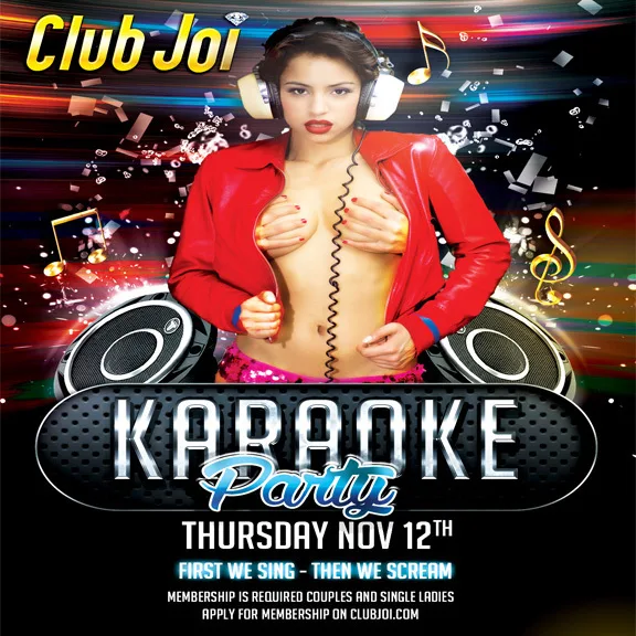 Sexy Karaoke Thursday at Club Joi