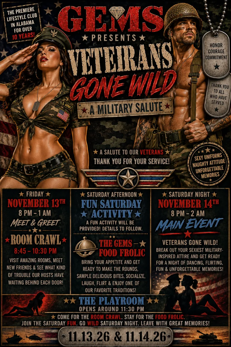 GEMS Presents: Veterans Gone Wild