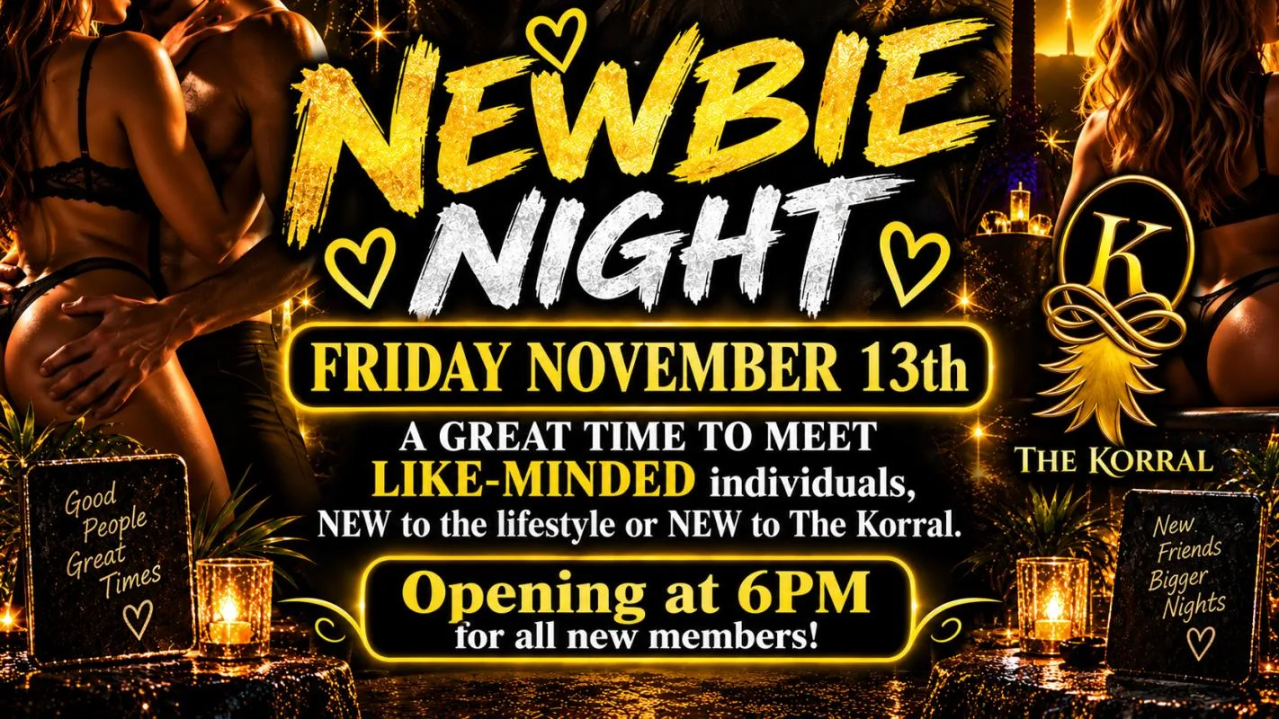 Fresh Meat Friday: Newbie Night