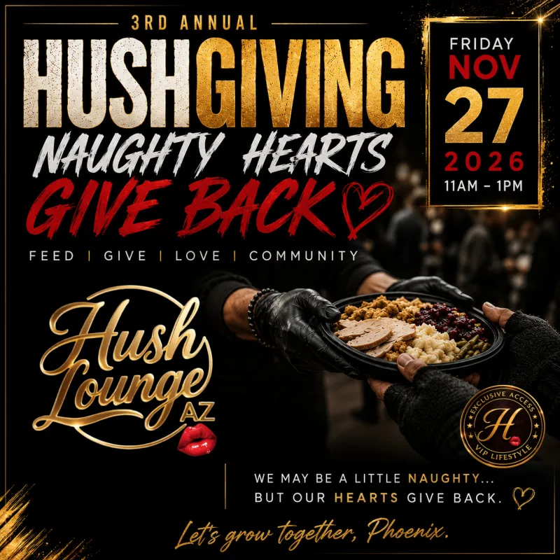 3RD ANNUAL HUSHGIVING
