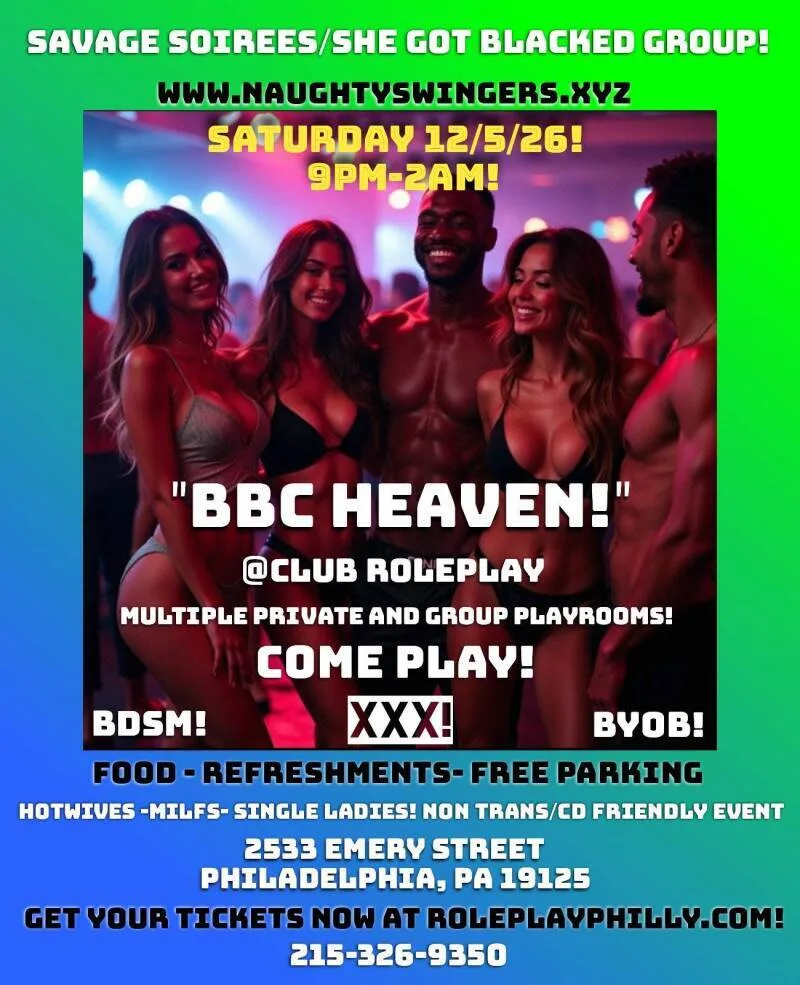 RolePlay Philly Presents BBC Heaven